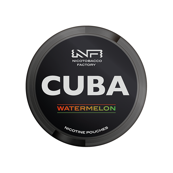 43mg CUBA Black Nicotine Pouches - 25 Pouches - www.justgovape.co.uk