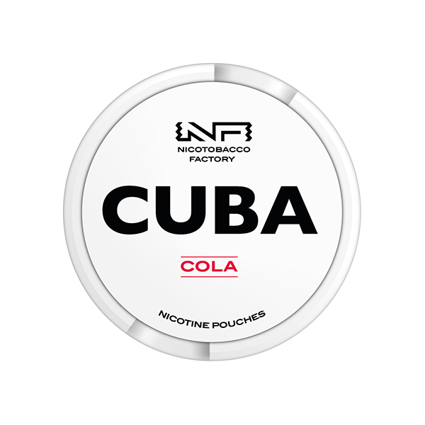 16mg CUBA White Nicotine Pouches - 25 Pouches - www.justgovape.co.uk