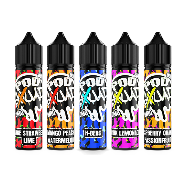 0mg Pod Squad 50ml E-liquid (50VG/50PG) - www.justgovape.co.uk