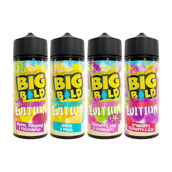 0mg Big Bold Summer Vibes Series 100ml E-liquid (70VG/30PG) - www.justgovape.co.uk