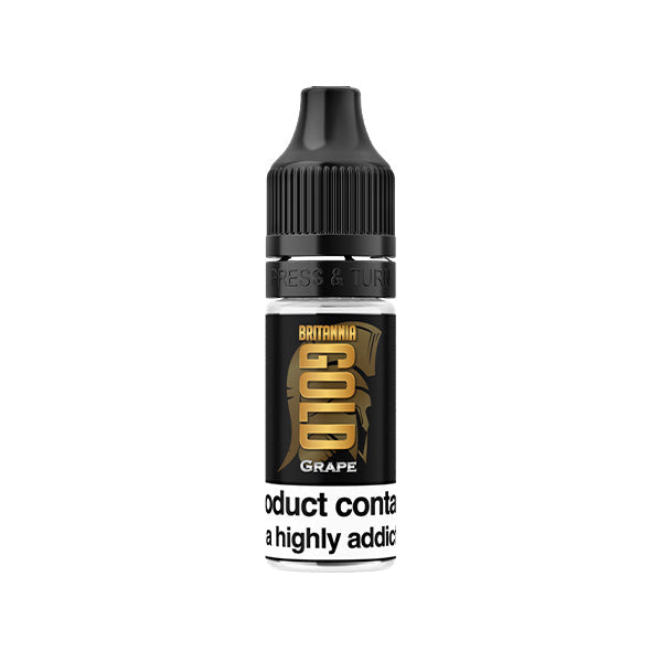 Britannia Gold 0mg 10ml E-Liquids (40VG/60PG) - www.justgovape.co.uk