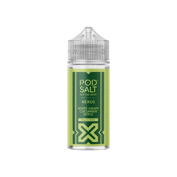 Pod Salt Nexus 100ml Shortfill 0mg (70VG/30PG) - www.justgovape.co.uk