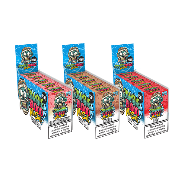 20mg Zombie Blood 10ml Nic Salts - Pack Of 5 (50VG/50PG) - www.justgovape.co.uk