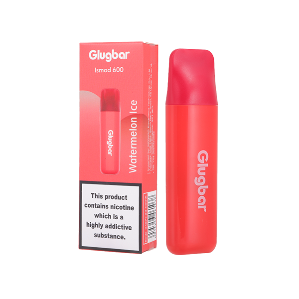 20mg Glugbar Ismod600 Disposable Vape Device 600 Puffs - www.justgovape.co.uk