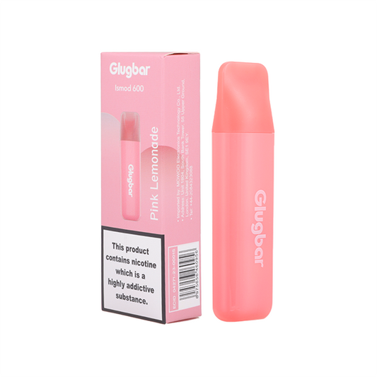 20mg Glugbar Ismod600 Disposable Vape Device 600 Puffs - www.justgovape.co.uk