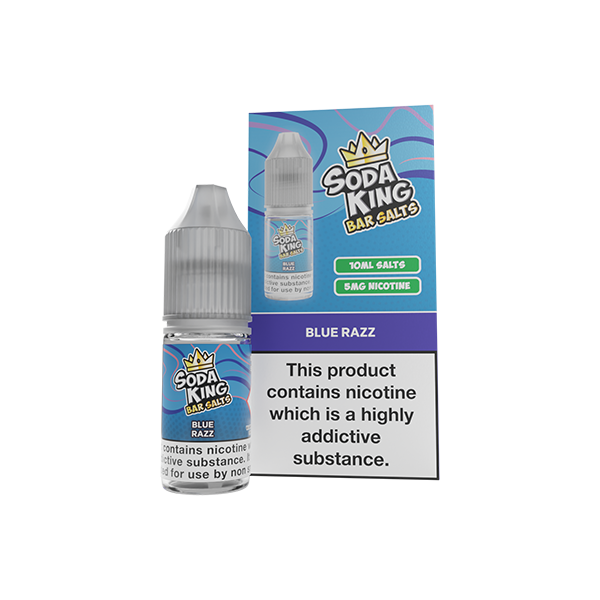 5mg Soda King Bar SALTS Nic Salts 10ml - (50VG/50PG) - www.justgovape.co.uk