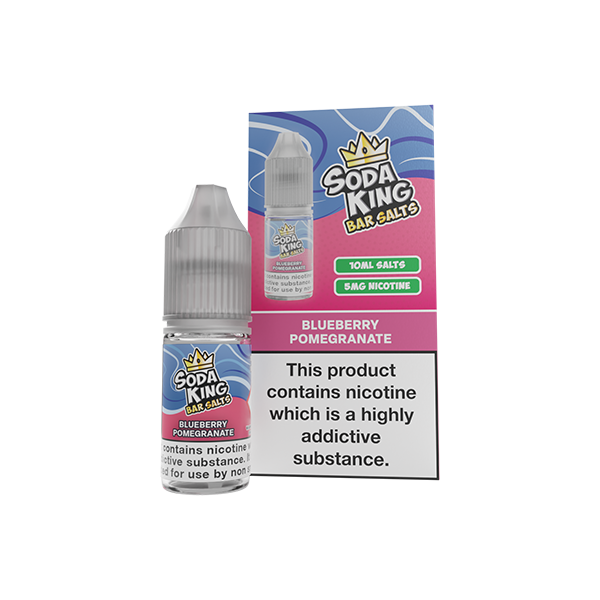 5mg Soda King Bar SALTS Nic Salts 10ml - (50VG/50PG) - www.justgovape.co.uk