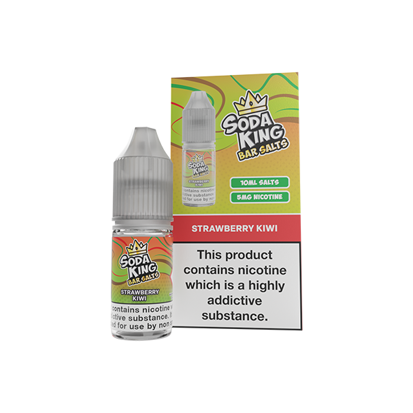 5mg Soda King Bar SALTS Nic Salts 10ml - (50VG/50PG) - www.justgovape.co.uk