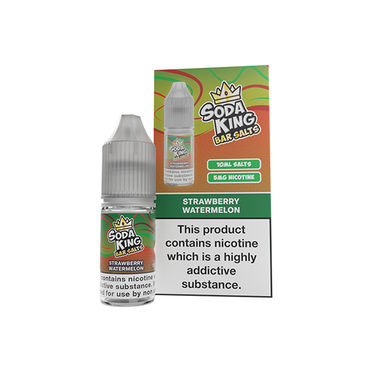 5mg Soda King Bar SALTS Nic Salts 10ml - (50VG/50PG) - www.justgovape.co.uk