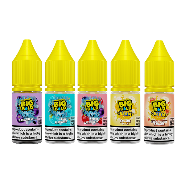 10mg Big Bold Nic Salt 10ml (50VG/50PG) - www.justgovape.co.uk