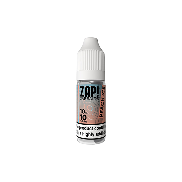 10mg ZAP! Bar Salts Nic Salt 10ml (50VG/50PG) - www.justgovape.co.uk