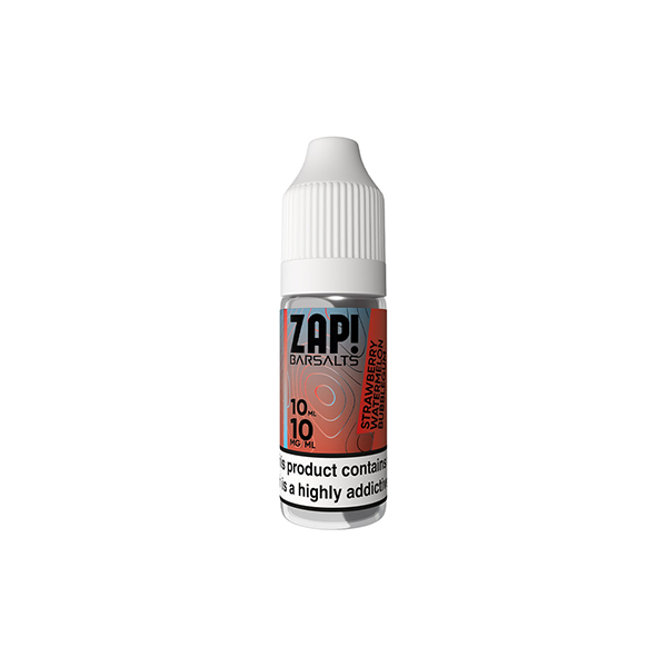 10mg ZAP! Bar Salts Nic Salt 10ml (50VG/50PG) - www.justgovape.co.uk