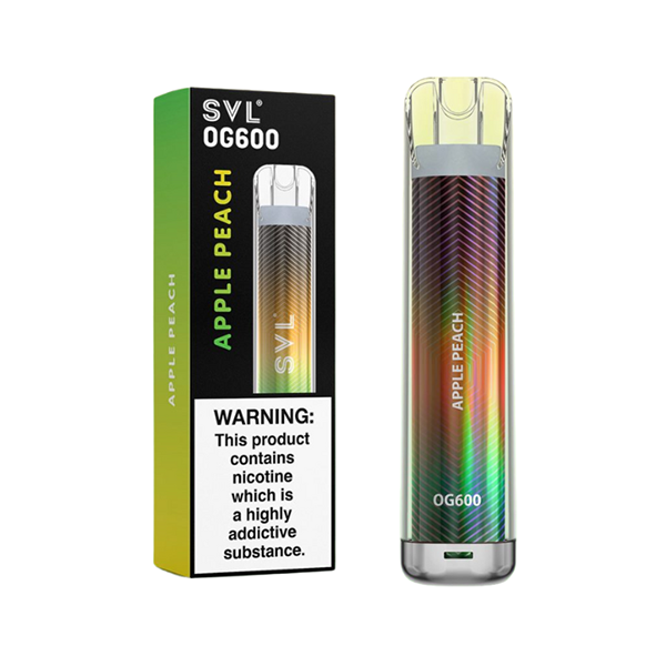 20mg SVL OG600 Disposable Vape 600 Puffs - www.justgovape.co.uk