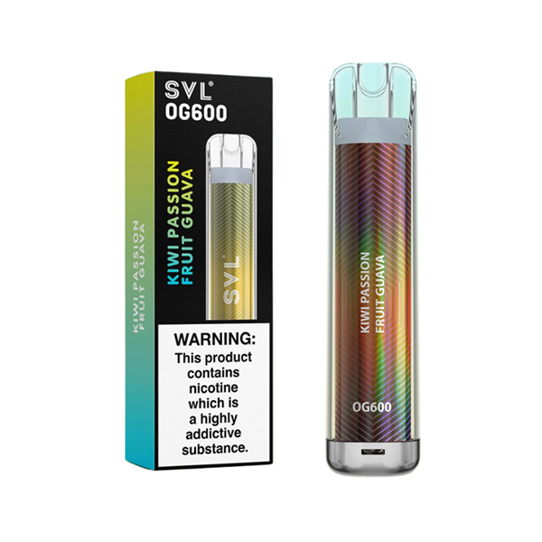 20mg SVL OG600 Disposable Vape 600 Puffs - www.justgovape.co.uk