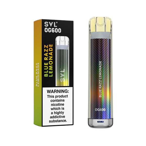 20mg SVL OG600 Disposable Vape 600 Puffs - www.justgovape.co.uk