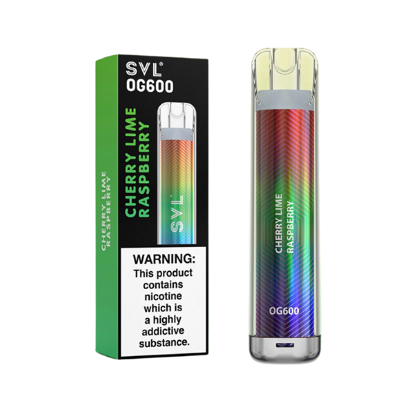 20mg SVL OG600 Disposable Vape 600 Puffs - www.justgovape.co.uk