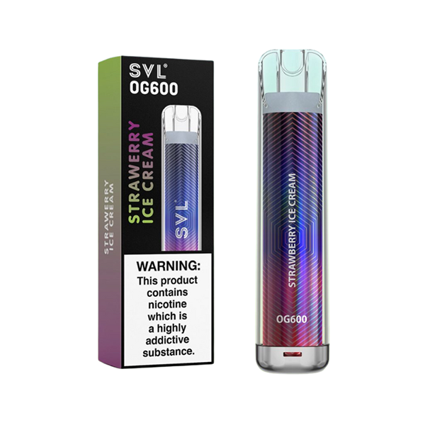 20mg SVL OG600 Disposable Vape 600 Puffs - www.justgovape.co.uk