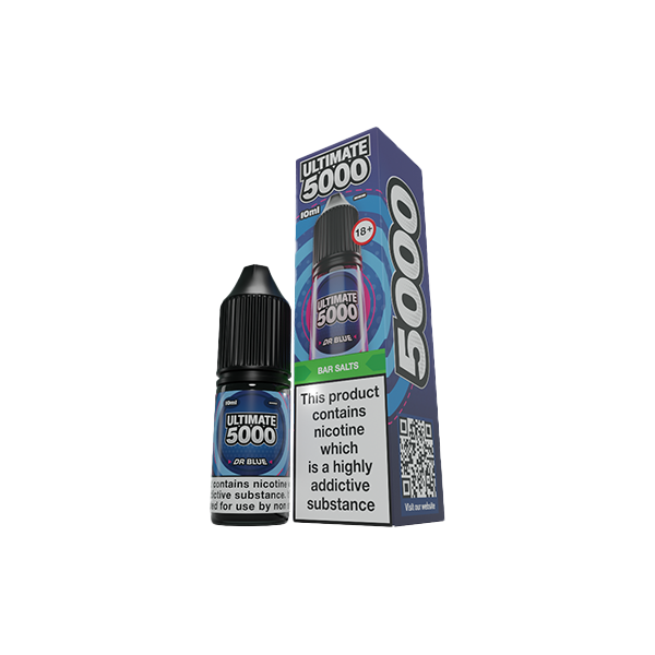 5mg Ultimate 5000 10ml Nic Salt (50VG/50PG) - www.justgovape.co.uk