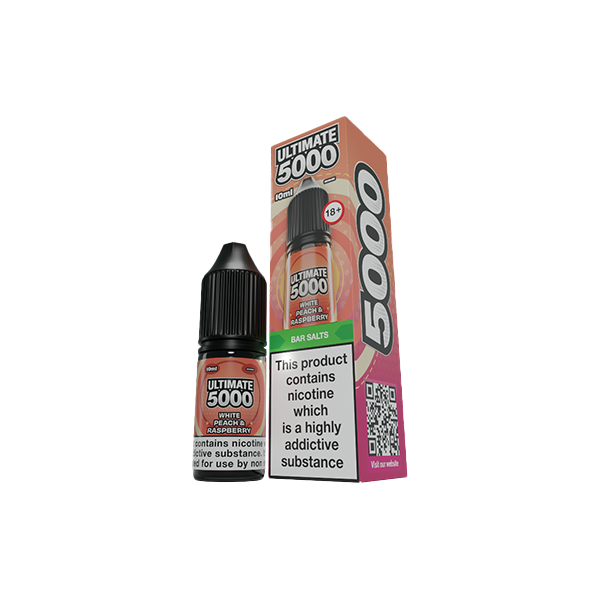 5mg Ultimate 5000 10ml Nic Salt (50VG/50PG) - www.justgovape.co.uk