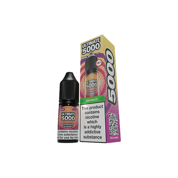 10mg Ultimate 5000 10ml Nic Salt (50VG/50PG) - www.justgovape.co.uk