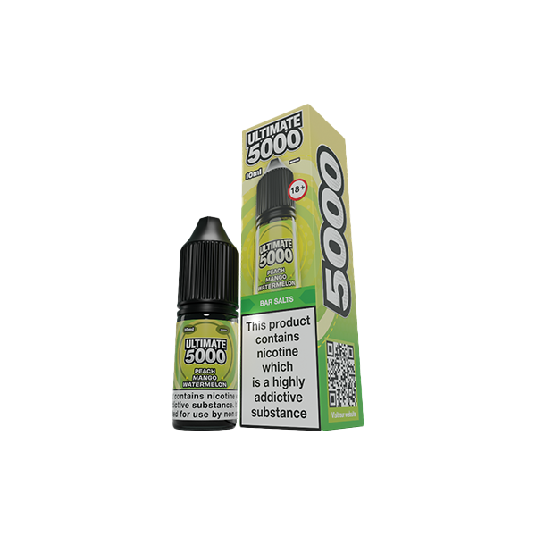 10mg Ultimate 5000 10ml Nic Salt (50VG/50PG) - www.justgovape.co.uk