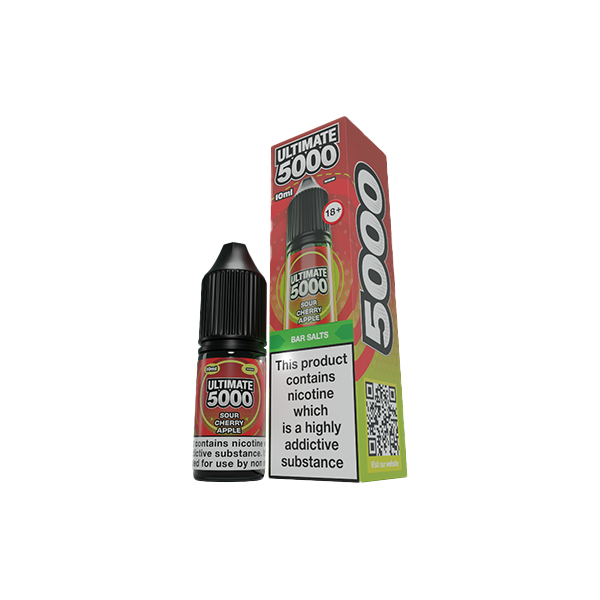 10mg Ultimate 5000 10ml Nic Salt (50VG/50PG) - www.justgovape.co.uk