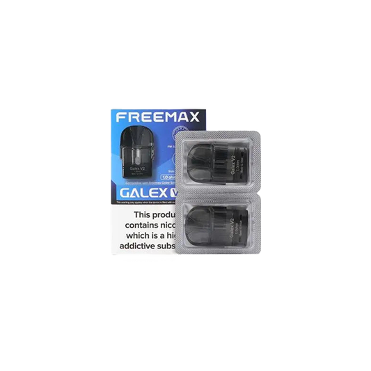 Freemax Galex V2 Replacement Pods 2 Per Pack (0.6Ohm, 0.8Ohm, 1.0Ohm) - www.justgovape.co.uk