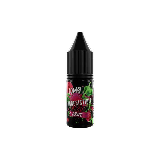 10mg Irresistible 10ml Nic Salt (50VG/50PG) - www.justgovape.co.uk