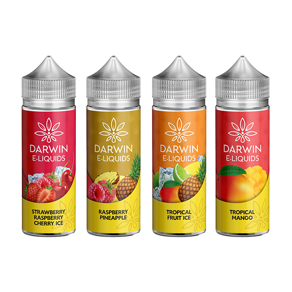 Darwin E Liquids 100ml Shortfill 0mg (70VG/30PG) - www.justgovape.co.uk