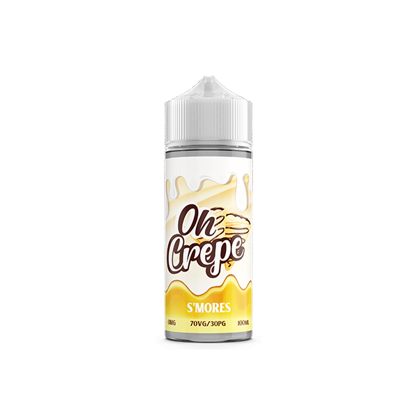 0mg Oh Crepe 100ml Shortfill (70VG/30PG) - www.justgovape.co.uk