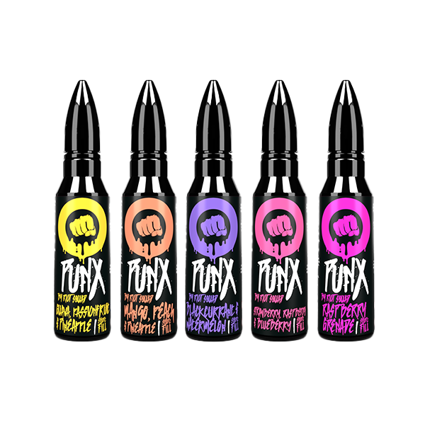 0mg Riot Squad Punx 50ml Shortfill (70VG/30PG) - www.justgovape.co.uk