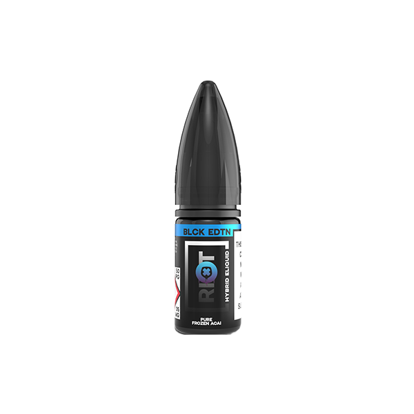 20mg Riot Squad Black Edition V2 Nic Salts 10ml (50VG/50PG) - www.justgovape.co.uk