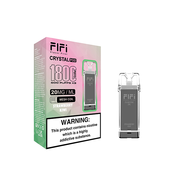 FLFI Crystal Replacement Pods 1800 Puffs 2ml - www.justgovape.co.uk