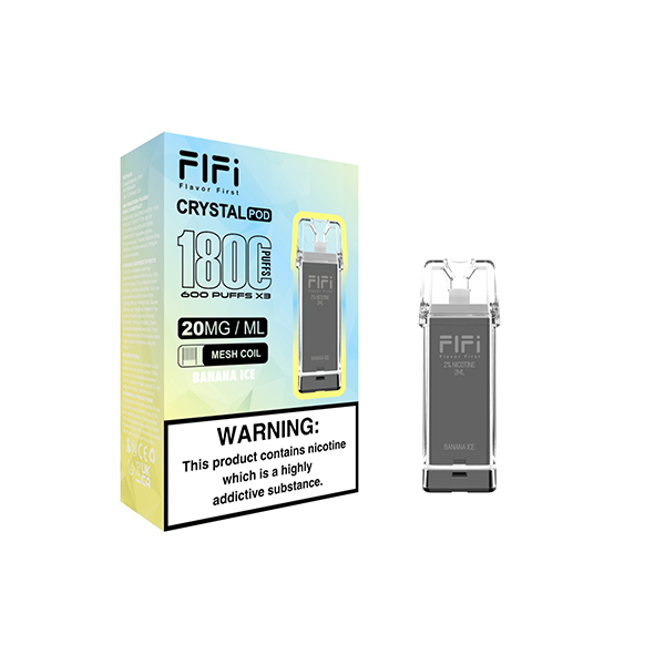 FLFI Crystal Replacement Pods 1800 Puffs 2ml - www.justgovape.co.uk