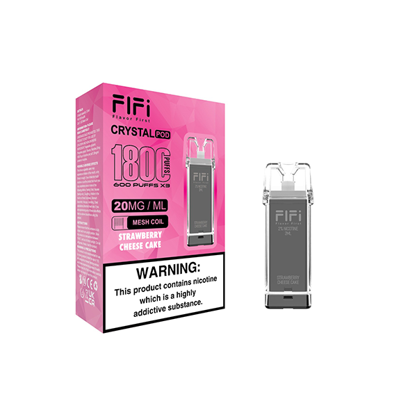 FLFI Crystal Replacement Pods 1800 Puffs 2ml - www.justgovape.co.uk