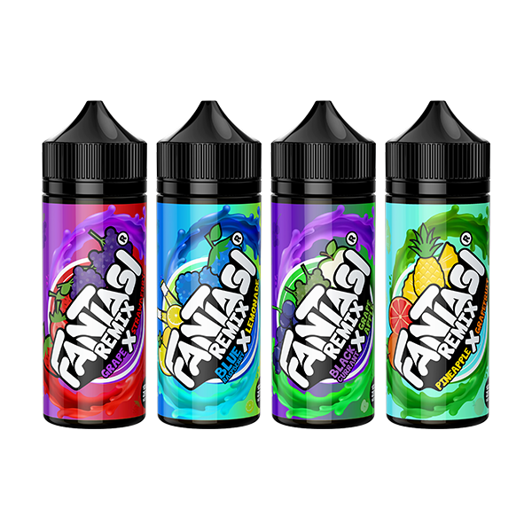 0mg Fantasi Remix 100ml Shortfill E-Liquid (70VG/30PG) - www.justgovape.co.uk