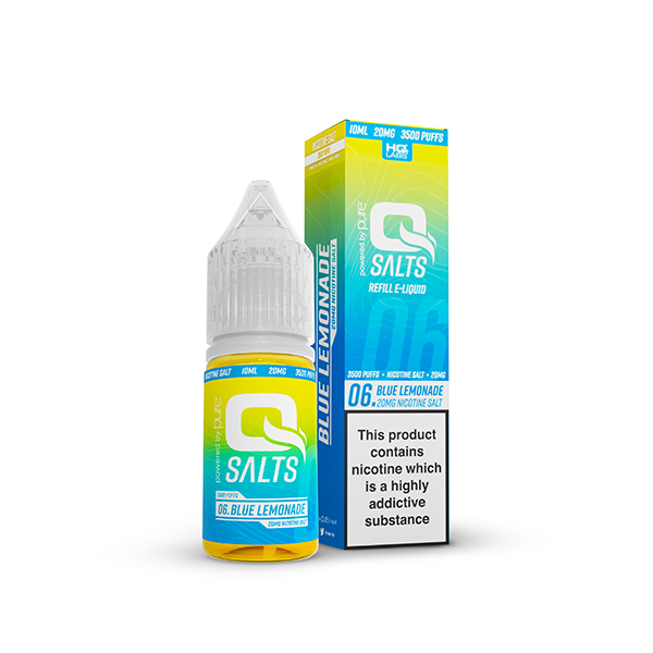 5mg Q Salts Nic Salts 10ml (50VG/50PG) - www.justgovape.co.uk