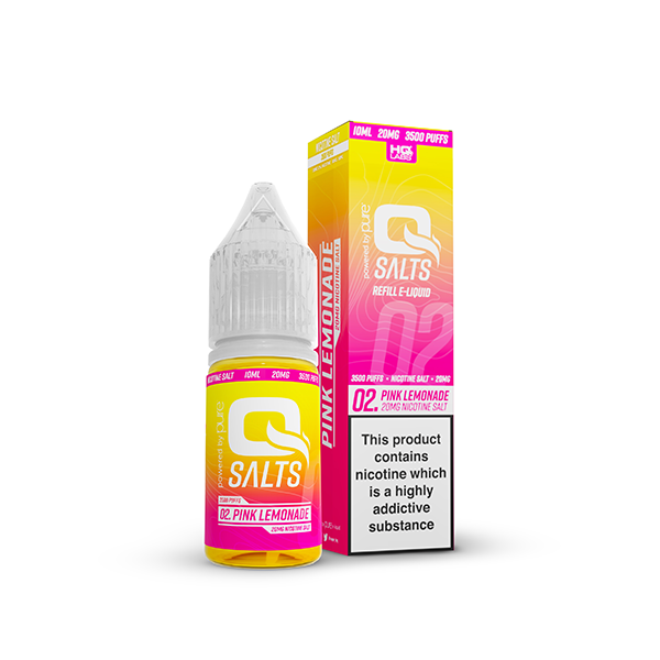 20mg Q Salts Nic Salts 10ml (50VG/50PG) - www.justgovape.co.uk