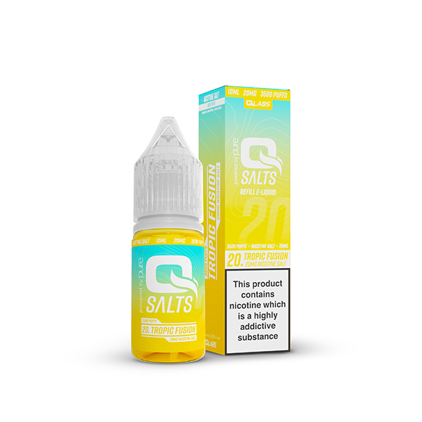 10mg Q Salts Nic Salts 10ml (50VG/50PG) - www.justgovape.co.uk