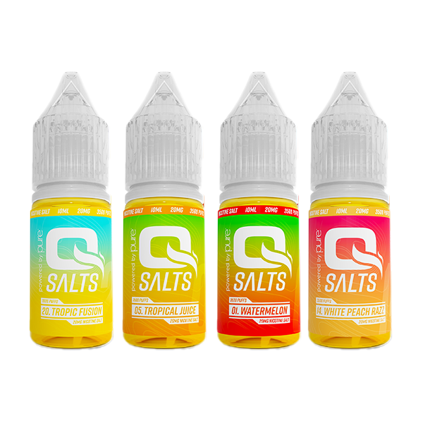 10mg Q Salts Nic Salts 10ml (50VG/50PG) - www.justgovape.co.uk