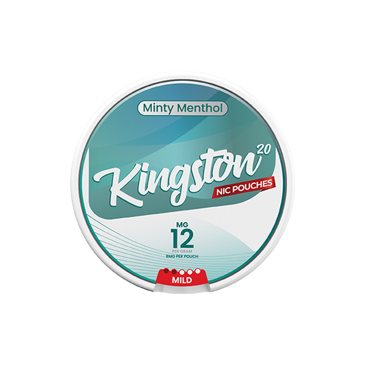 12mg Kingston Nicotine Pouches - 20 Pouches - www.justgovape.co.uk