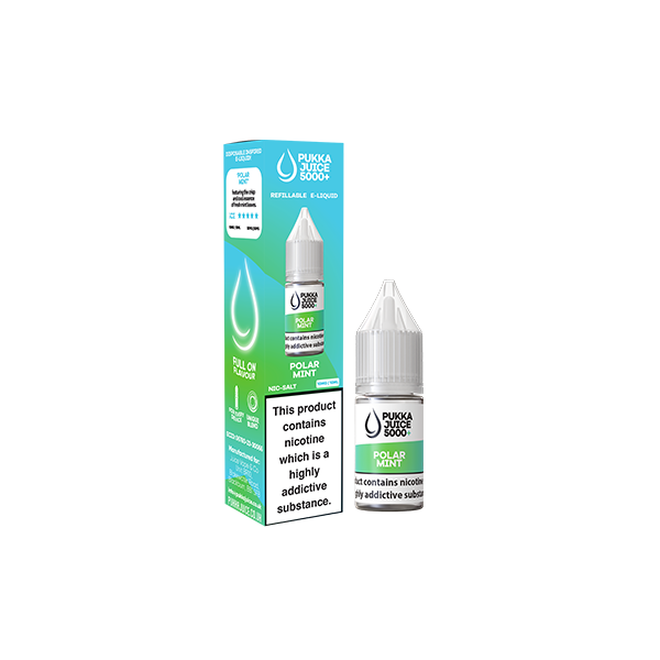 10mg Pukka Juice 5000+ 10ml Nic Salt (50VG/50PG) - www.justgovape.co.uk