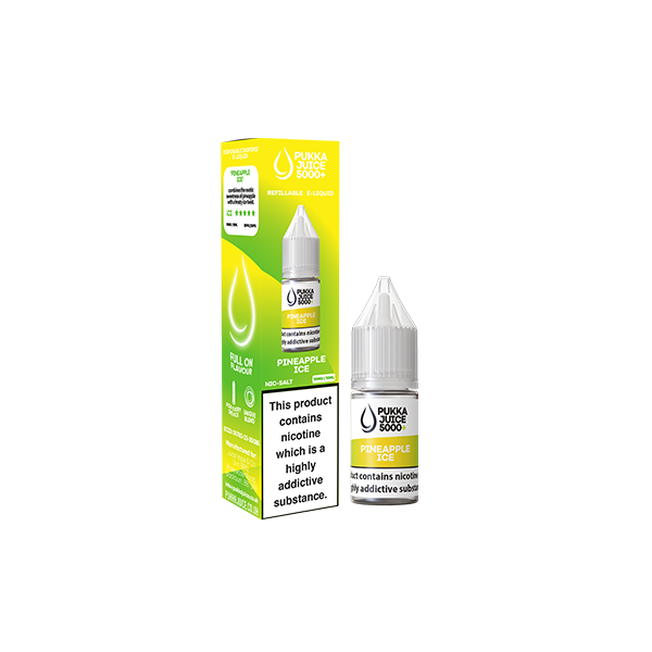 20mg Pukka Juice 5000+ 10ml Nic Salt (50VG/50PG) - www.justgovape.co.uk