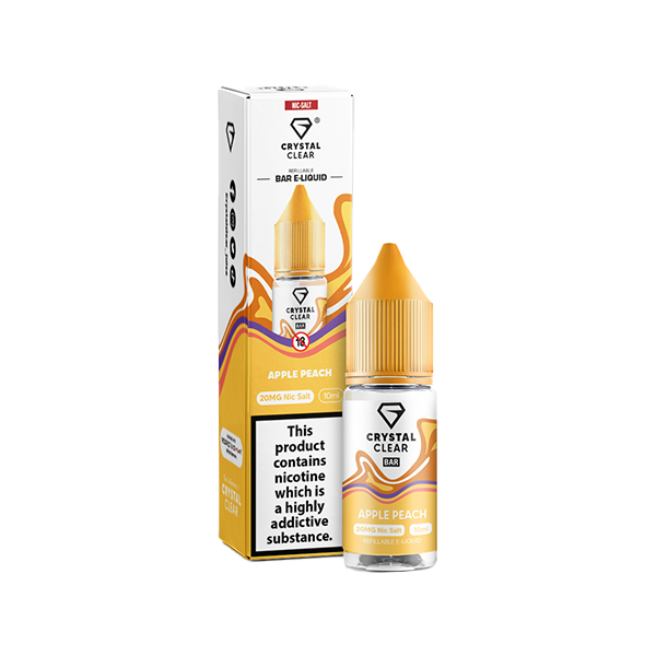 10mg Crystal Clear Nic Salt 10ml (50VG/50PG) - www.justgovape.co.uk