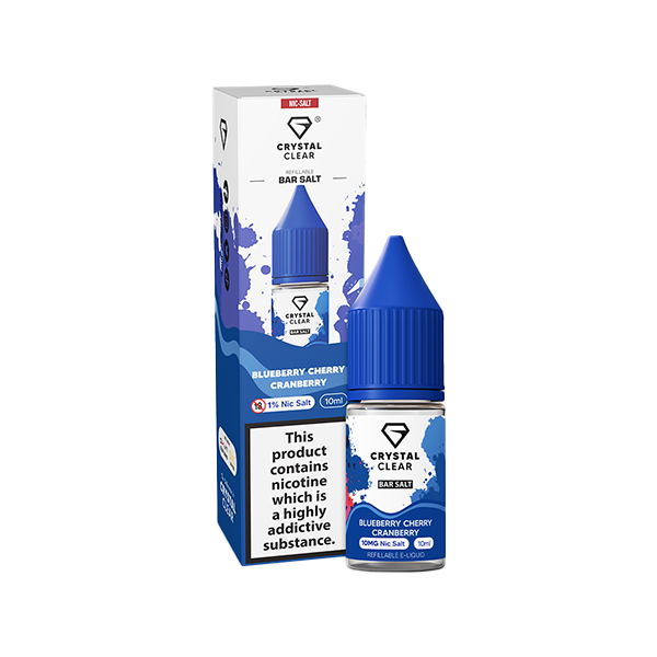 20mg Crystal Clear Nic Salt 10ml (50VG/50PG) - www.justgovape.co.uk