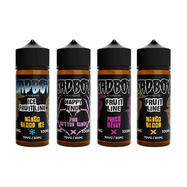 0mg Sadboy 100ml Shortfill (70VG/30PG) - www.justgovape.co.uk