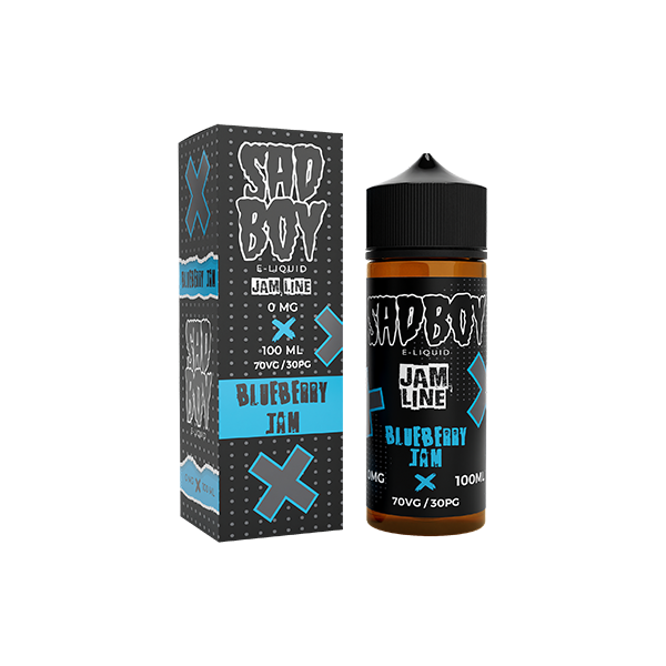 0mg Sadboy 100ml Shortfill (70VG/30PG) - www.justgovape.co.uk