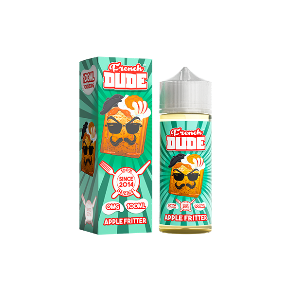 0mg French Dude 100ml Shortfill (70VG/30PG) - www.justgovape.co.uk