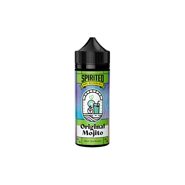 0mg  Spirited By Fantasi 100ml Shortfill (70VG/30PG) - www.justgovape.co.uk