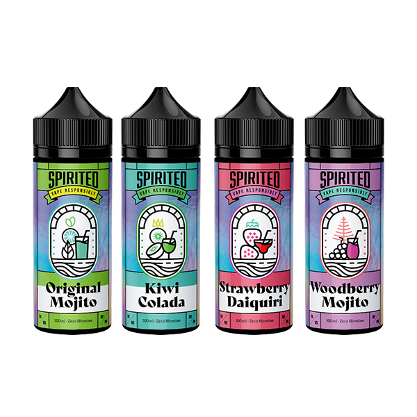 0mg  Spirited By Fantasi 100ml Shortfill (70VG/30PG) - www.justgovape.co.uk